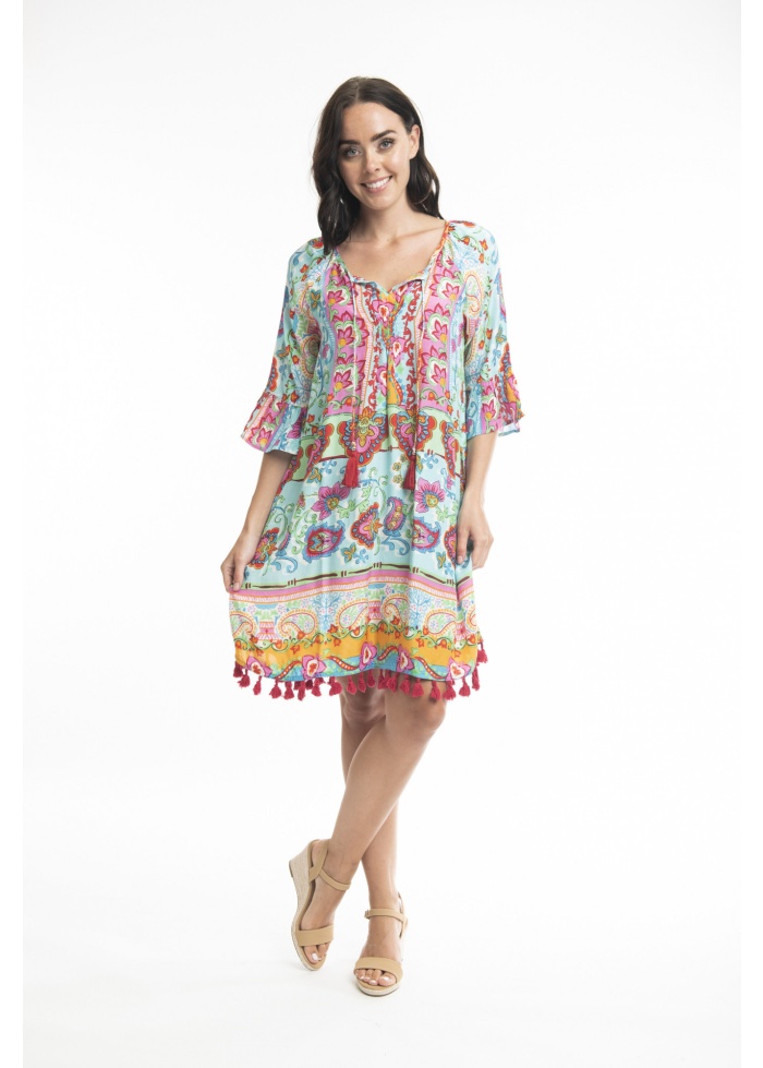 Orientique | Varosha Tassel Dress