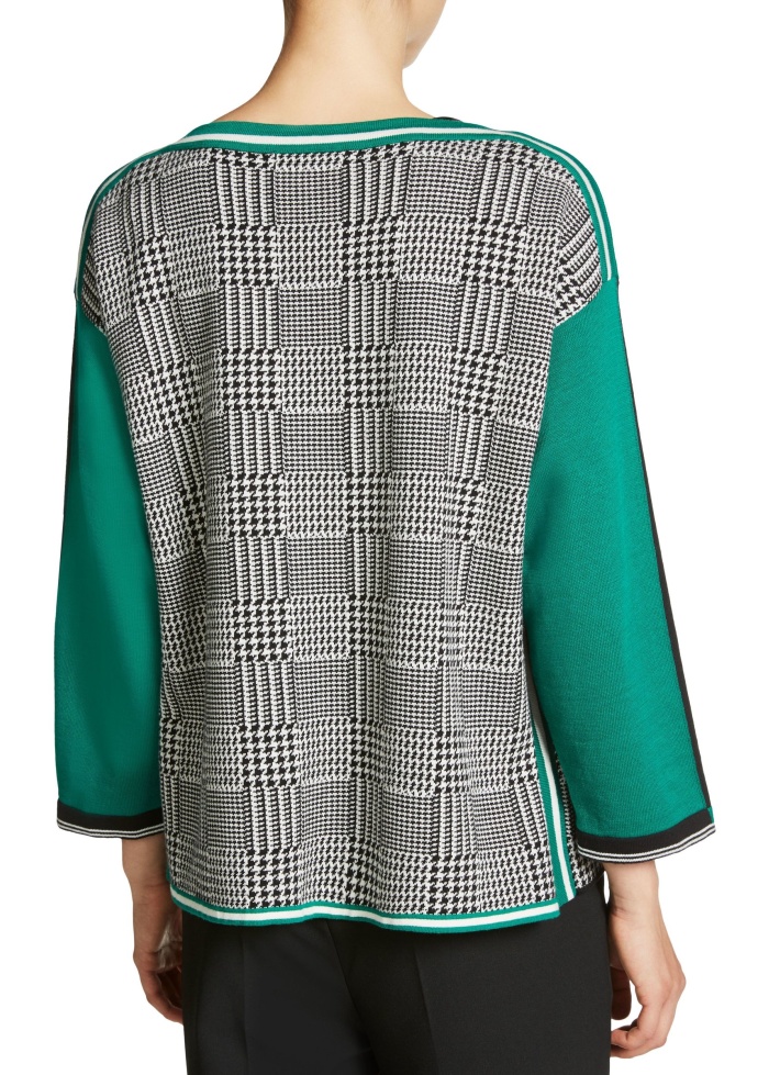 Jacquard Fine Knit Jumper