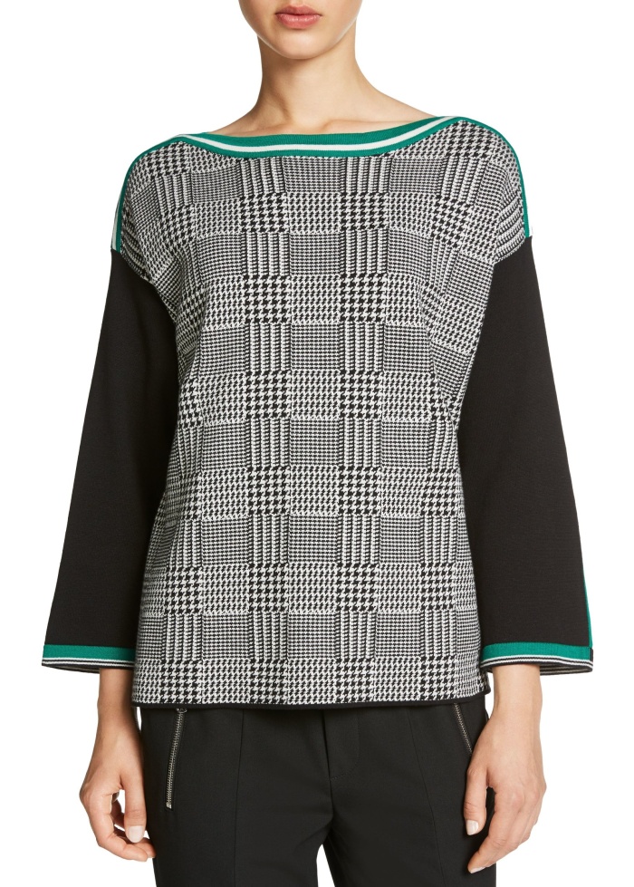 Jacquard Fine Knit Jumper