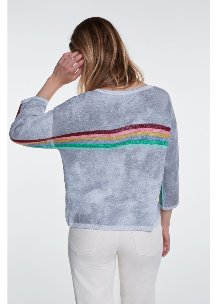 Vintage rainbow jumper