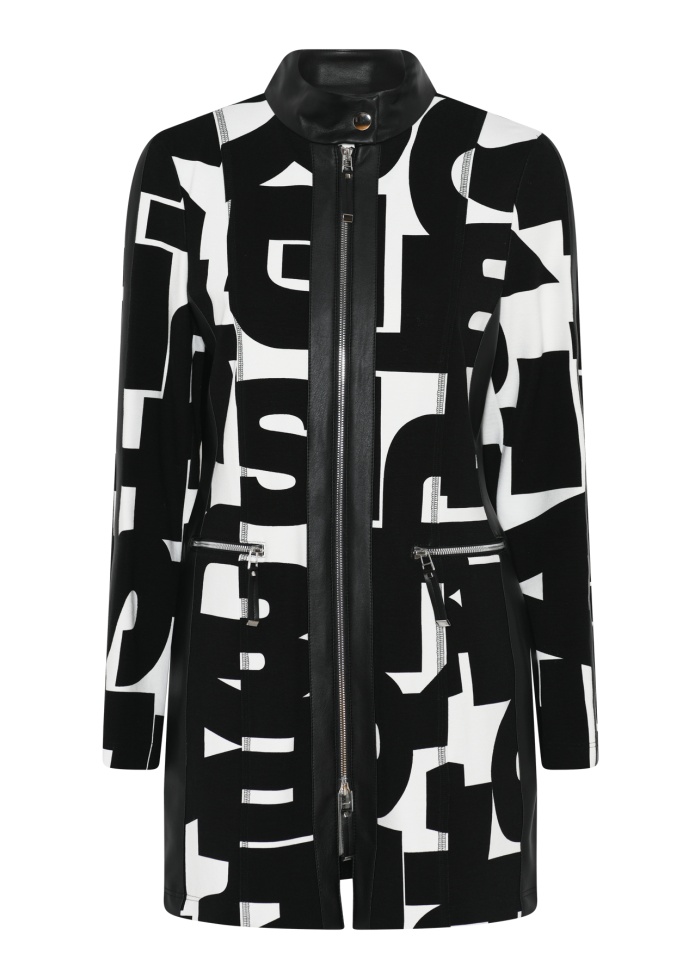 Icona | Long Line Print Jacket