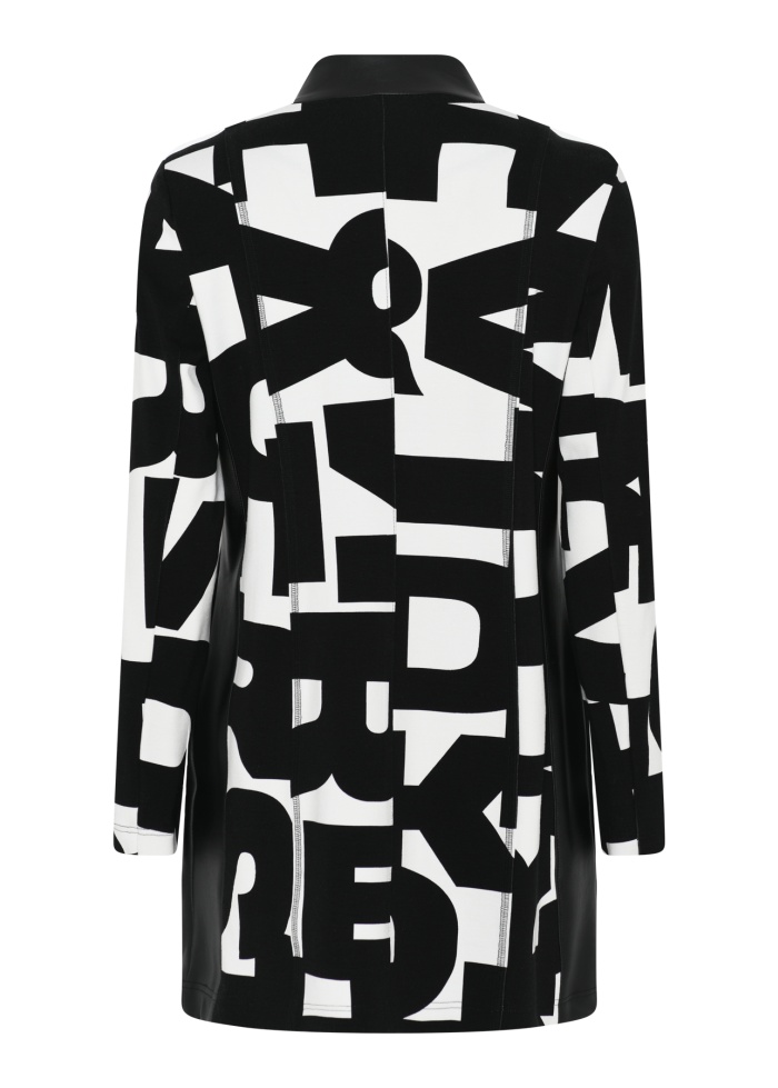 Icona | Long Line Print Jacket