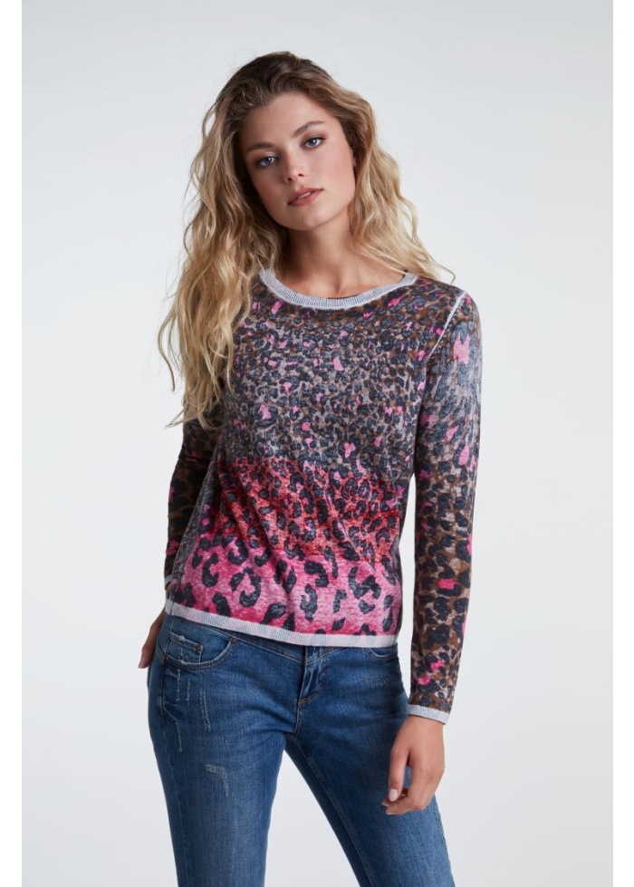 Leopard Print Jumper