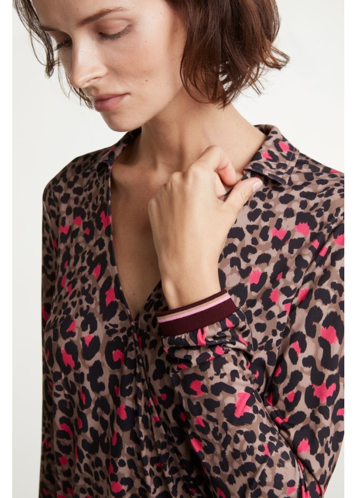 Leopard Print Blouse