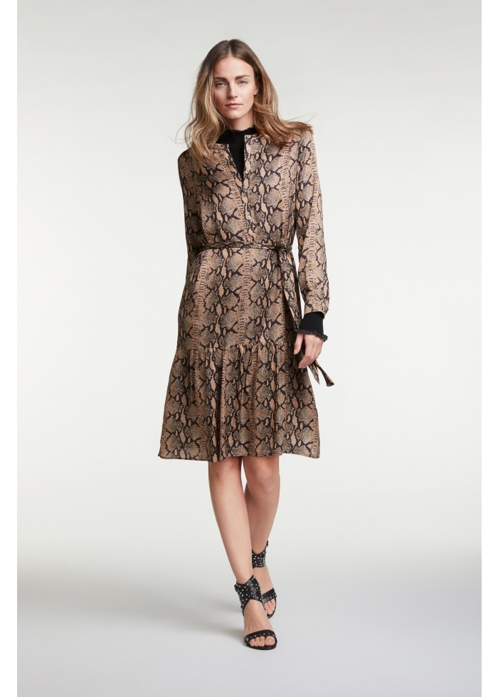 Dress In Snake Print