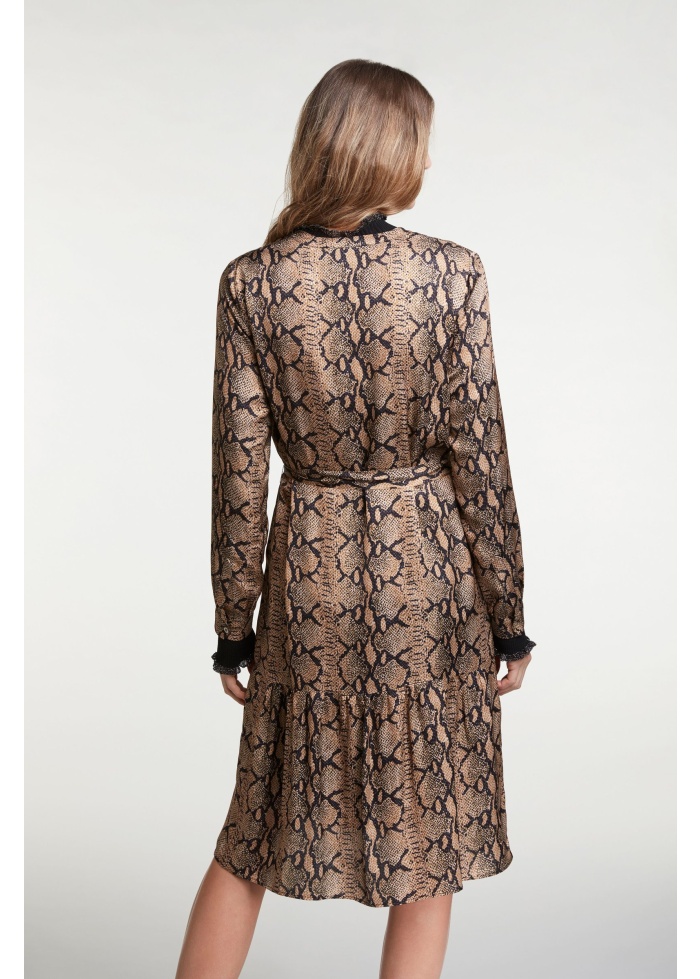 Dress In Snake Print