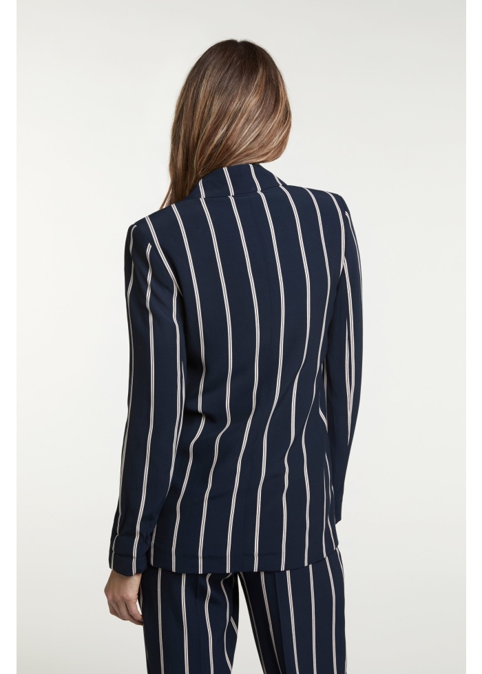 Stripe Blazer