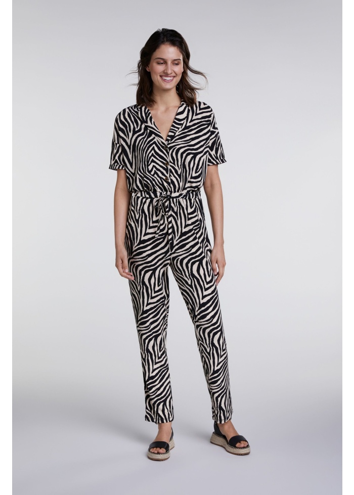 Zebra Jumpsuit