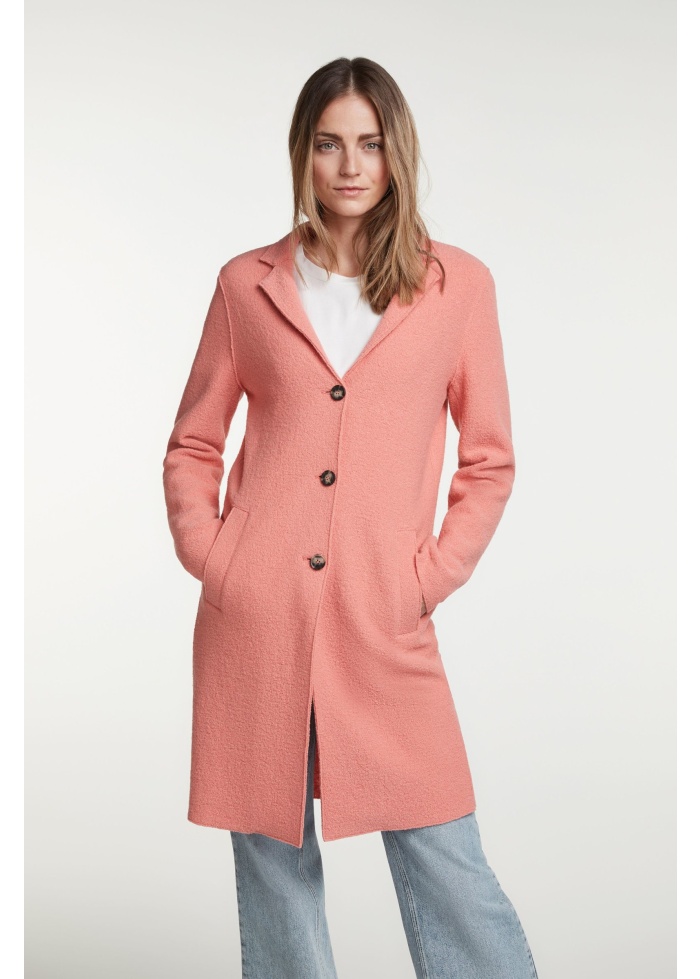 Boiled Wool Coat