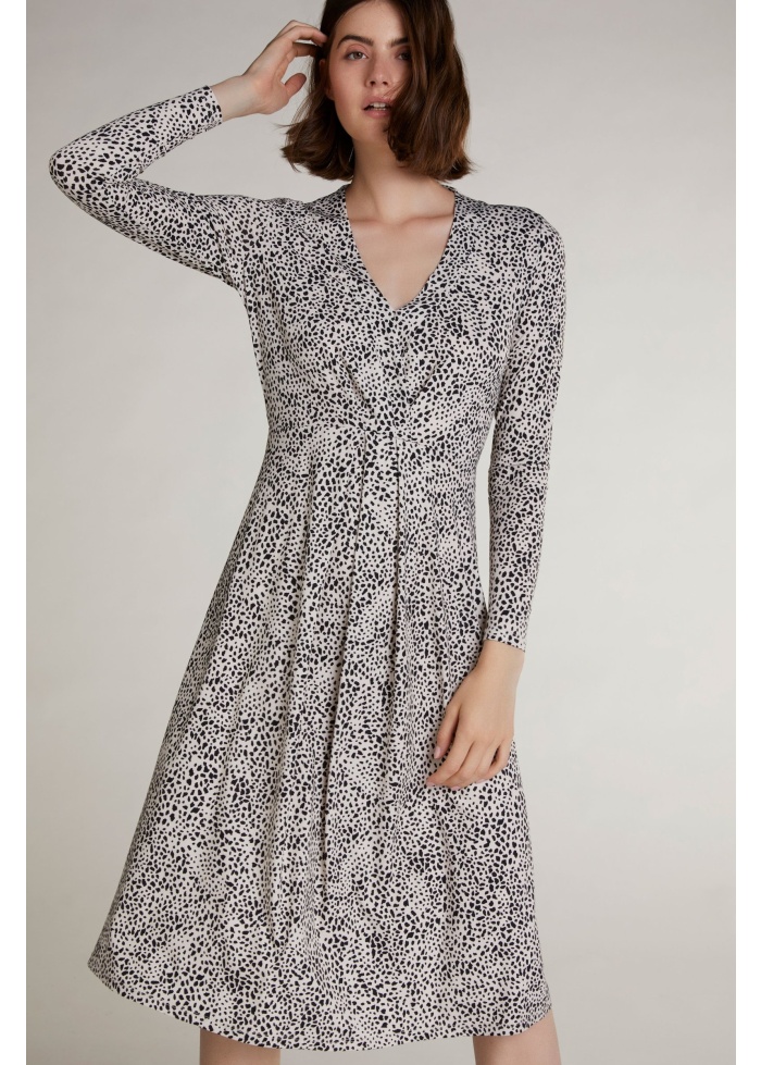 Dot Print Dress