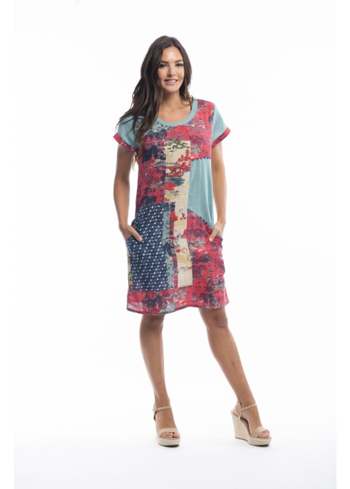 Orientique | Port Girmaud Shift Dress