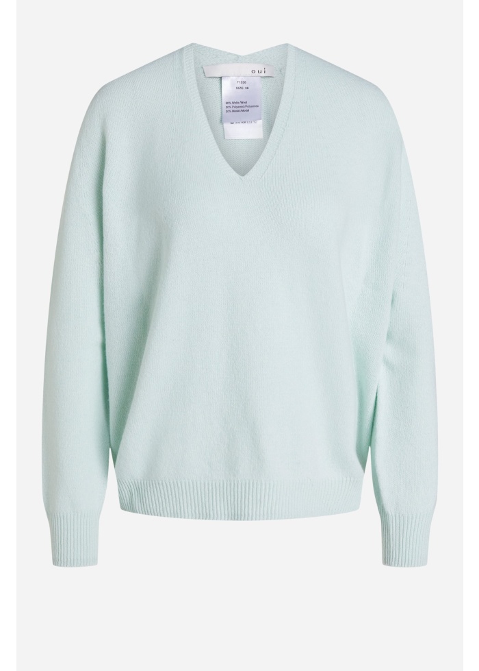 Oui | V-Neck Jumper