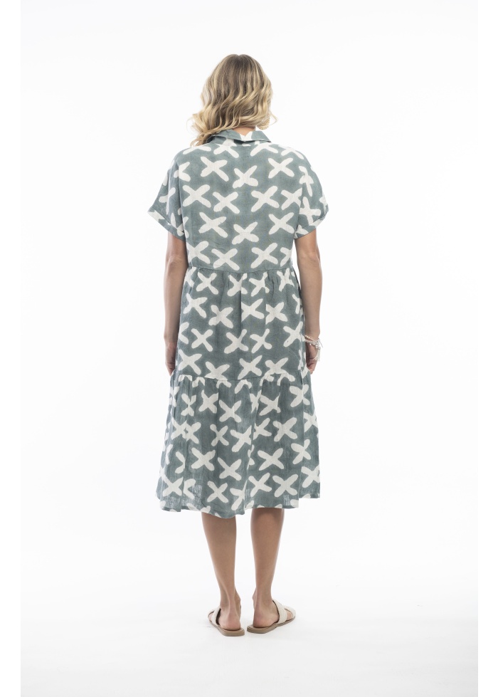 Orientique | Pure Linen Dress