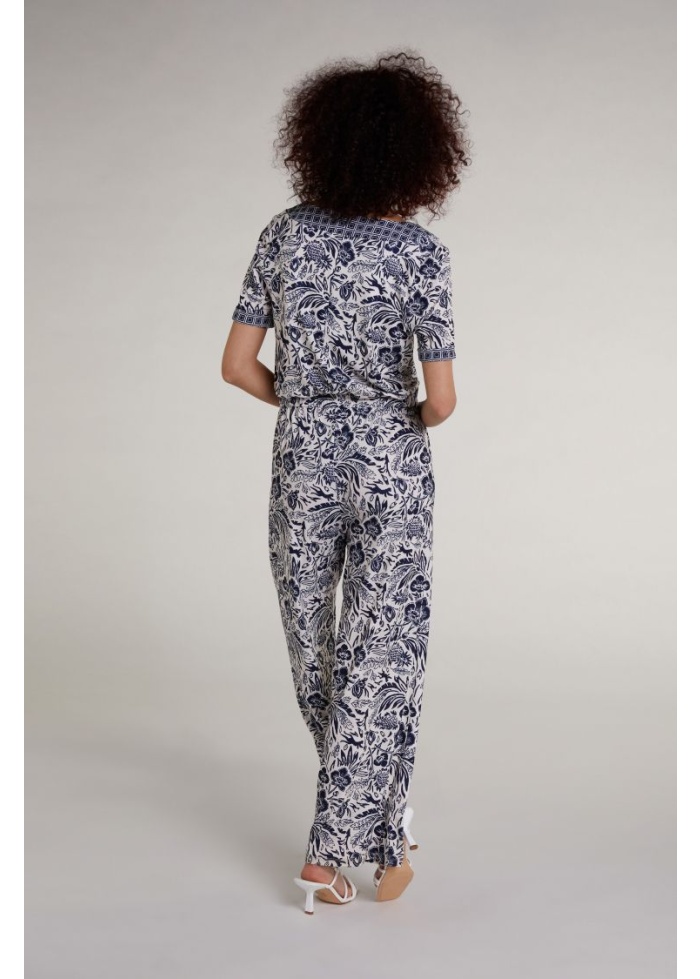 Oui | V-Neck Jumpsuit