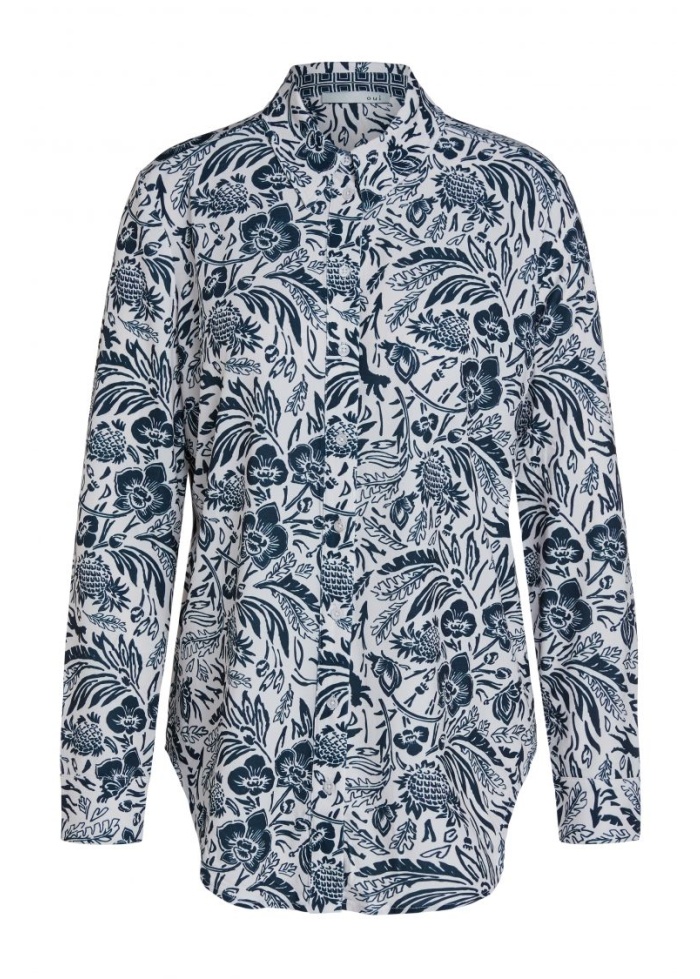 Oui | Printed Shirt