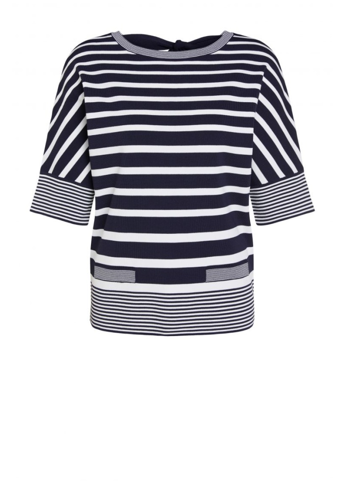 Oui | Ribbon Back Top