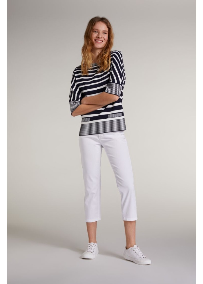 Oui | Ribbon Back Top