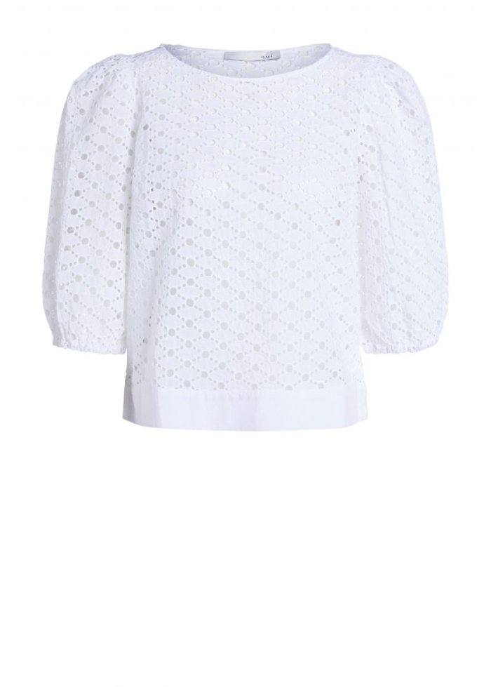 Oui | Broderie Anglaise Top
