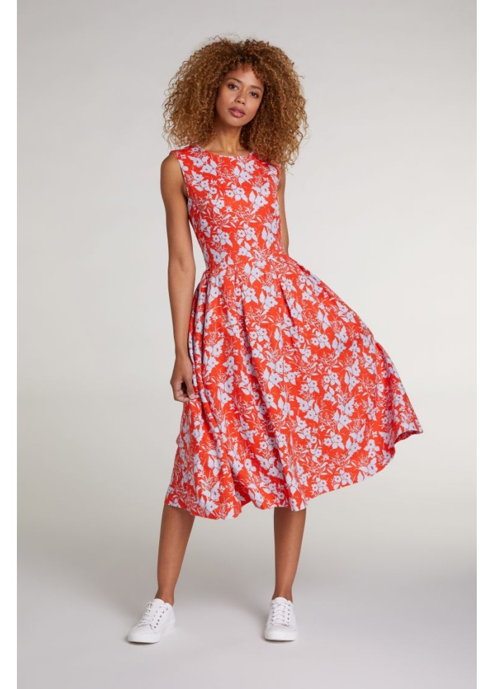 Oui | Flower Print Dress