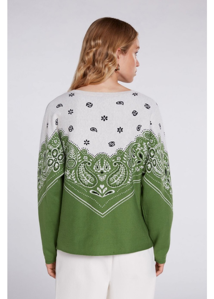 Oui | Paisley Jumper