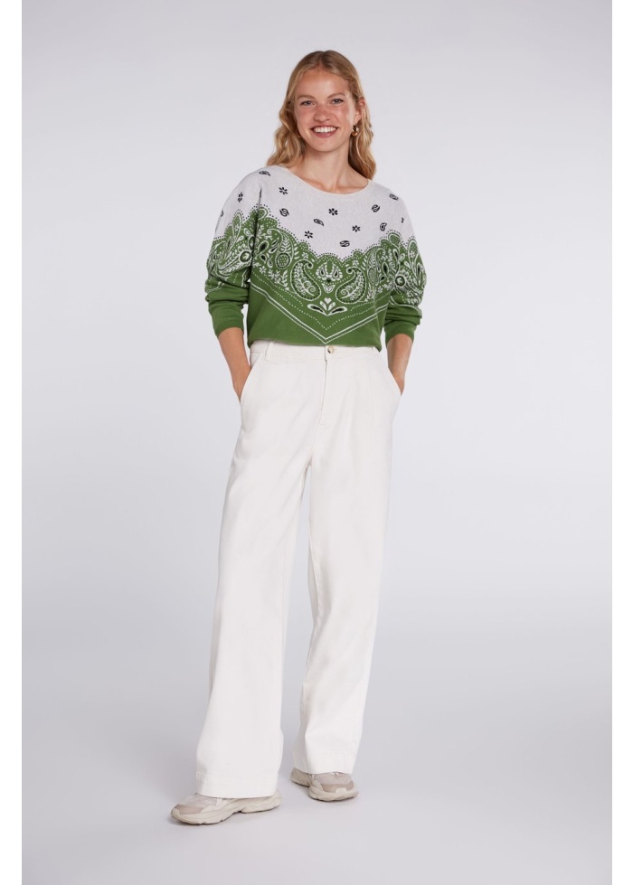 Oui | Paisley Jumper