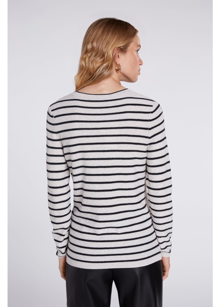 Oui | Stripe Back Jumper