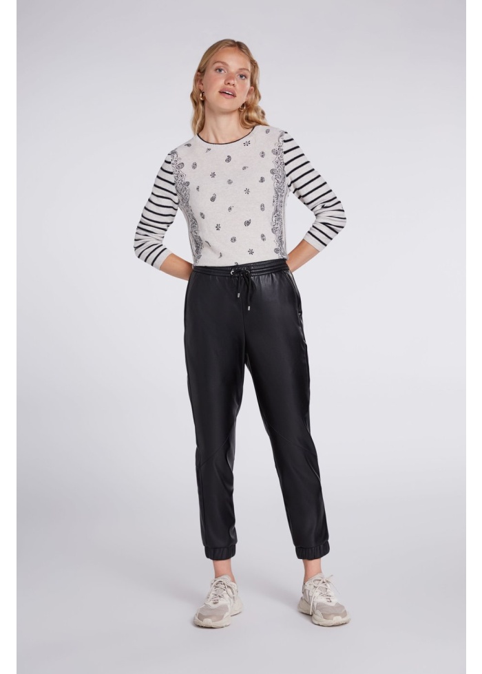 Oui | Stripe Back Jumper