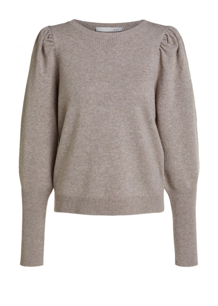 Oui | Puff Sleeve Jumper