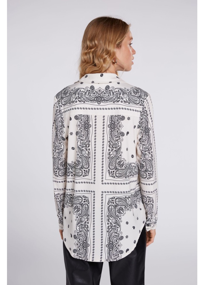 Oui | Flower Print Blouse