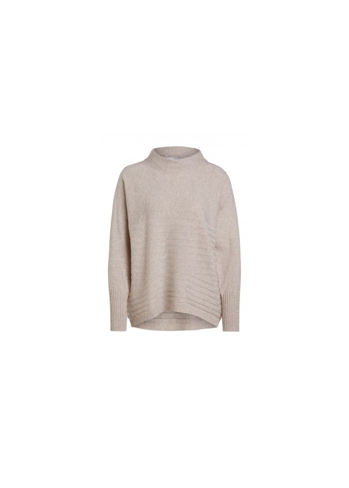 Oui | Ribbed Knitted Jumper