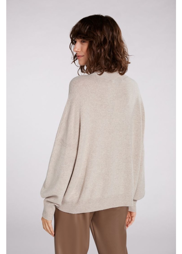 Oui | Batwing Roll Neck Jumper 