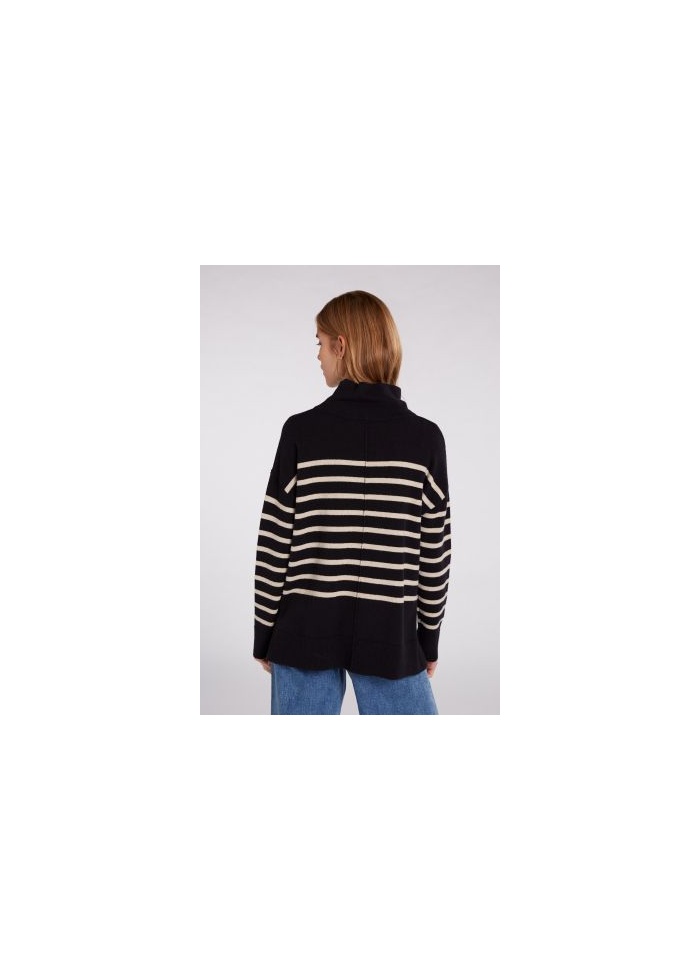 Oui | Stripe Front Jumper