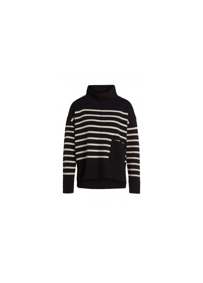 Oui | Stripe Front Jumper
