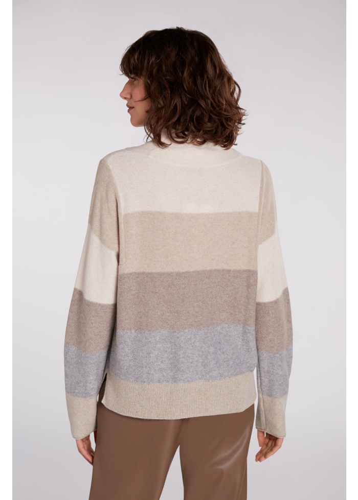 Oui | Bold Stripe Jumper