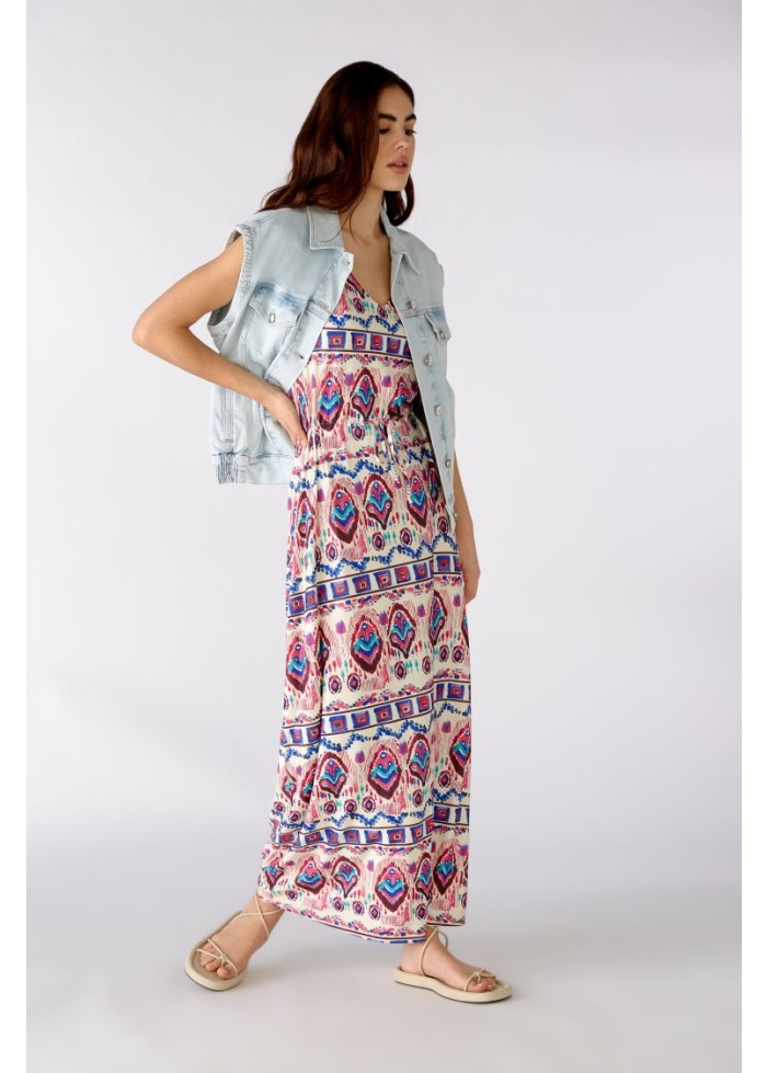 Oui | Printed Maxi Dress