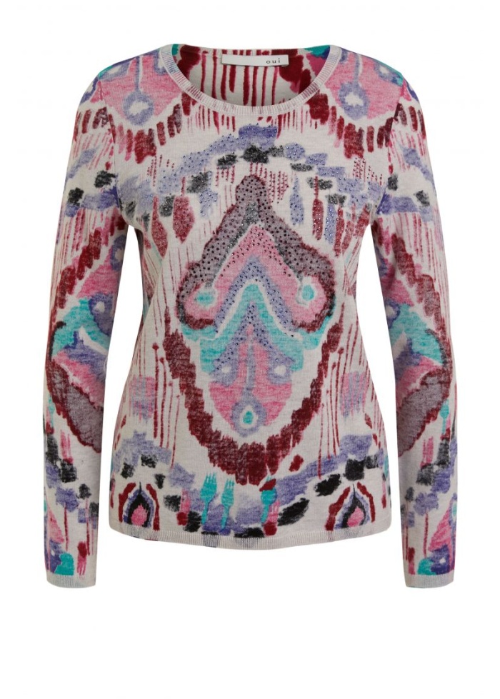 Oui | Sparkle Cotton Jumper