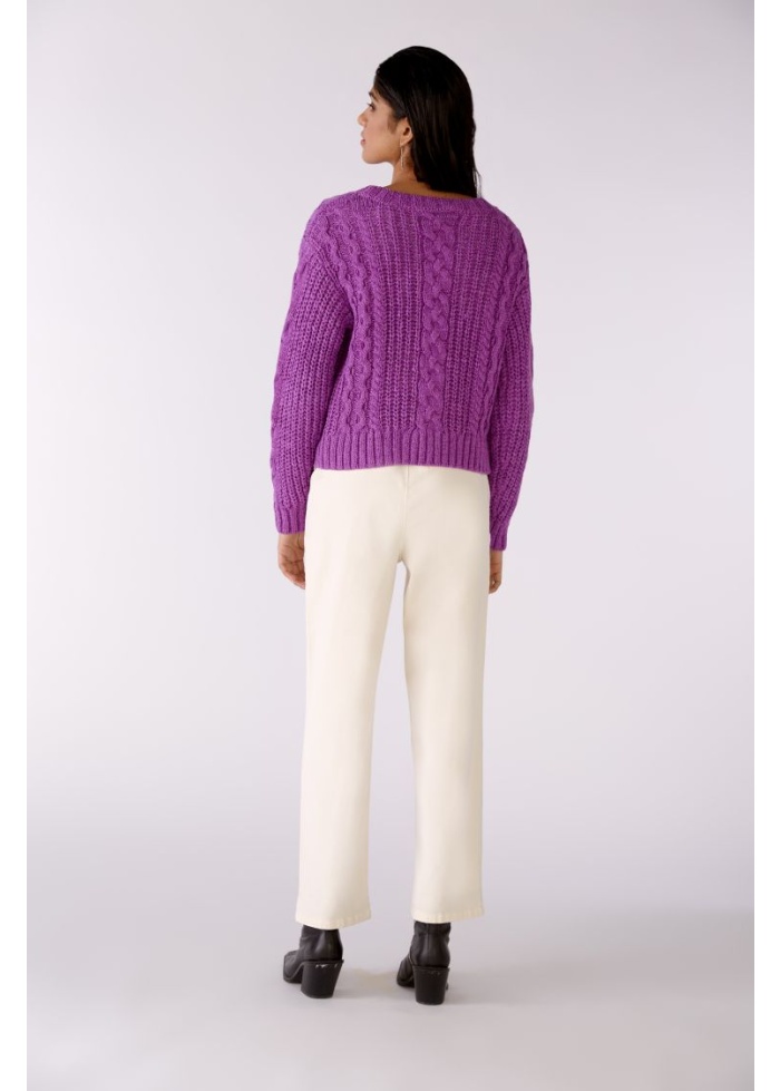 Oui | Cable Knit Jumper