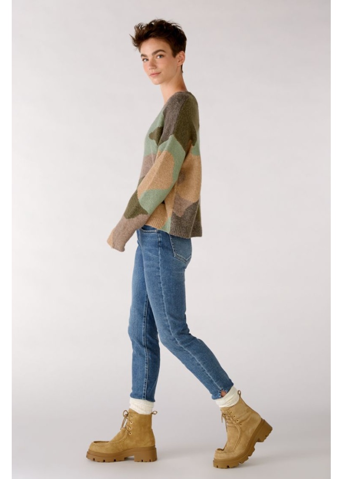 Oui | Camouflage Jumper