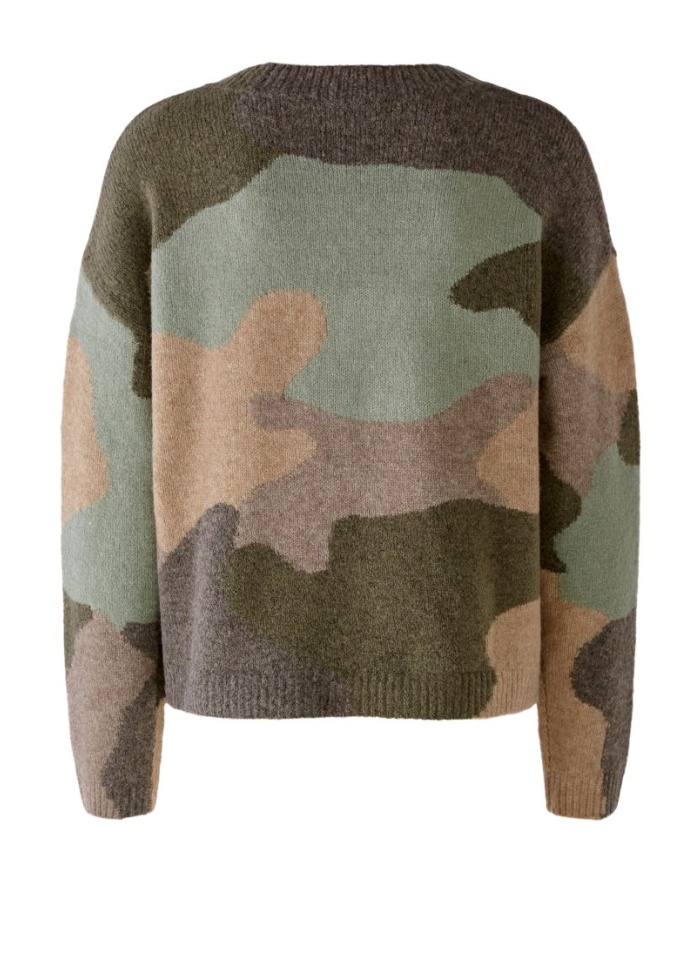 Oui | Camouflage Jumper