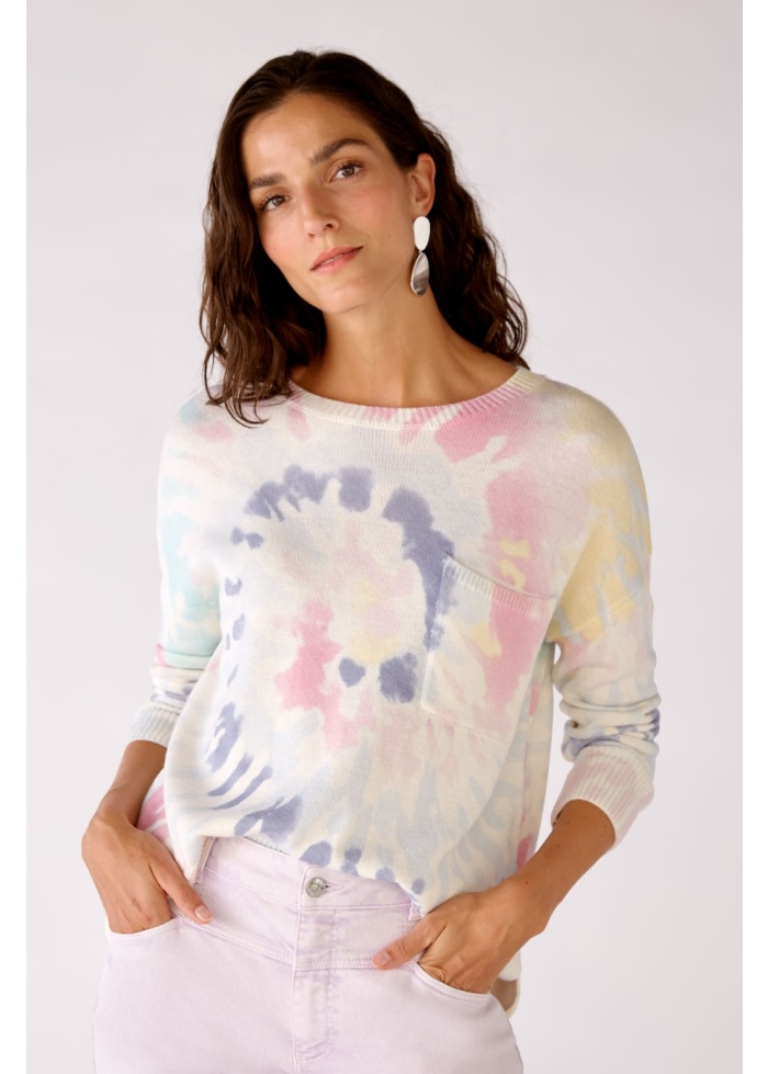 Oui | Batik Print Jumper