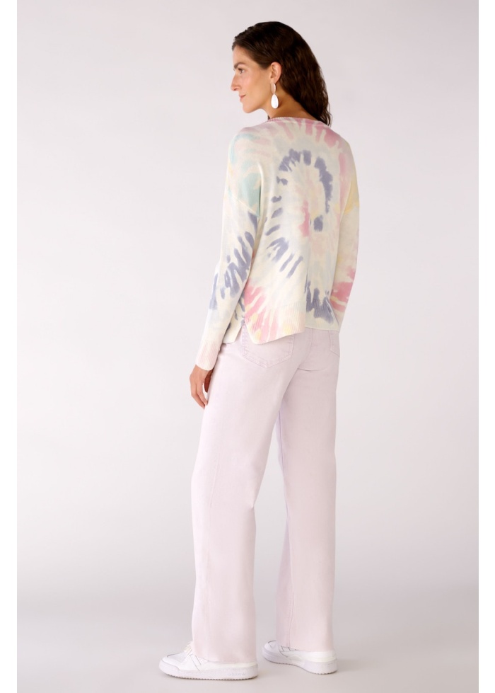 Oui | Batik Print Jumper