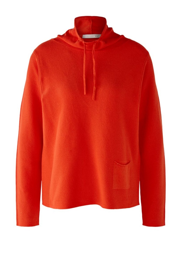 Oui | Relaxed Collar Jumper