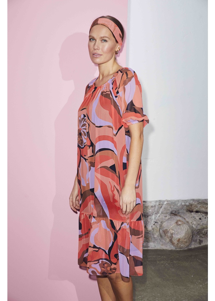 MollyJo | Printed Midi Dress