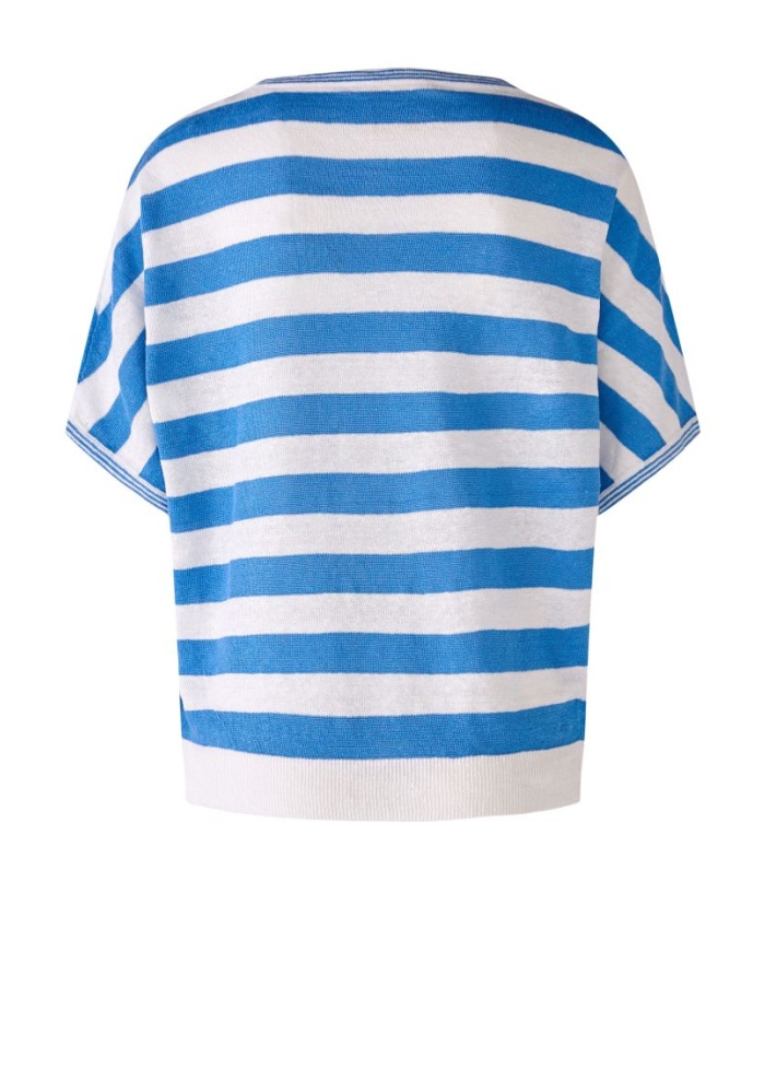 Oui | Stripe Linen Top