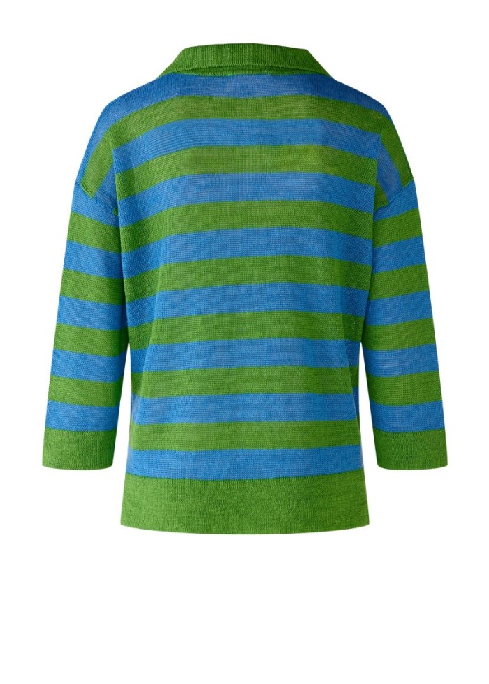 Oui | V-Neck Collar Top