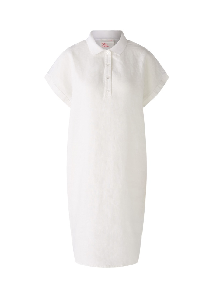 Oui | Linen Polo Dress