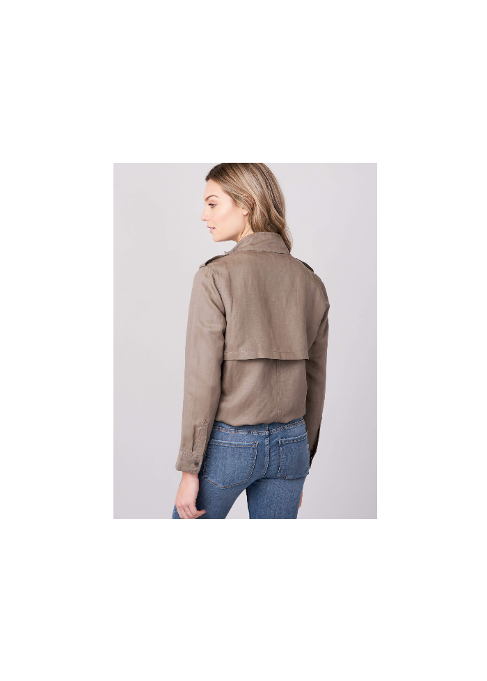 Lightweight Linen Blend Jacket