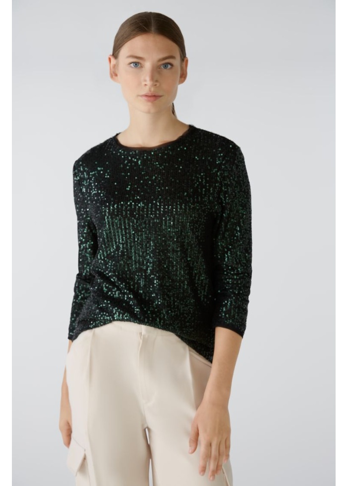 Oui | Sequin Top