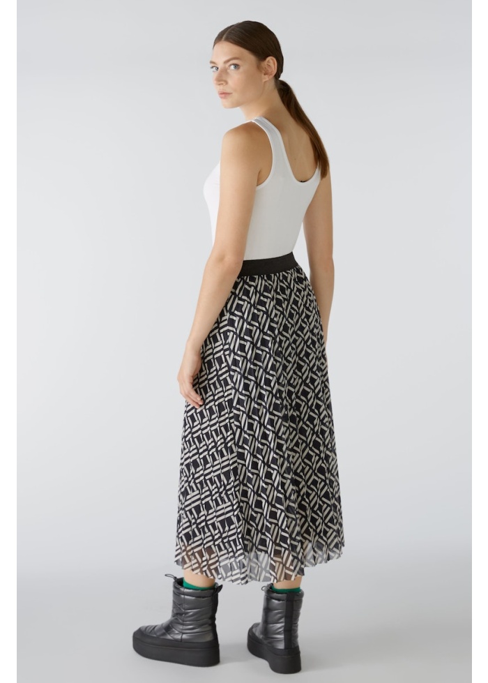 Oui | Pleat Skirt
