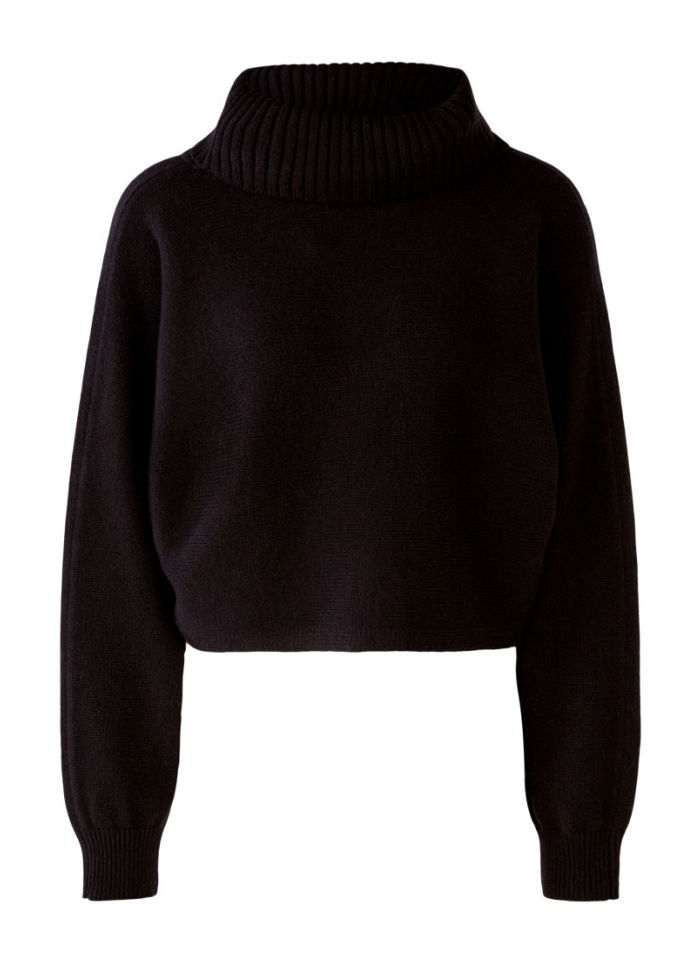 Oui | Short Roll Neck Jumper